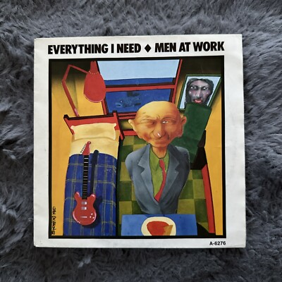 Men At Work - Everything I Need Vinyl Single Schallplatte VG+/EX