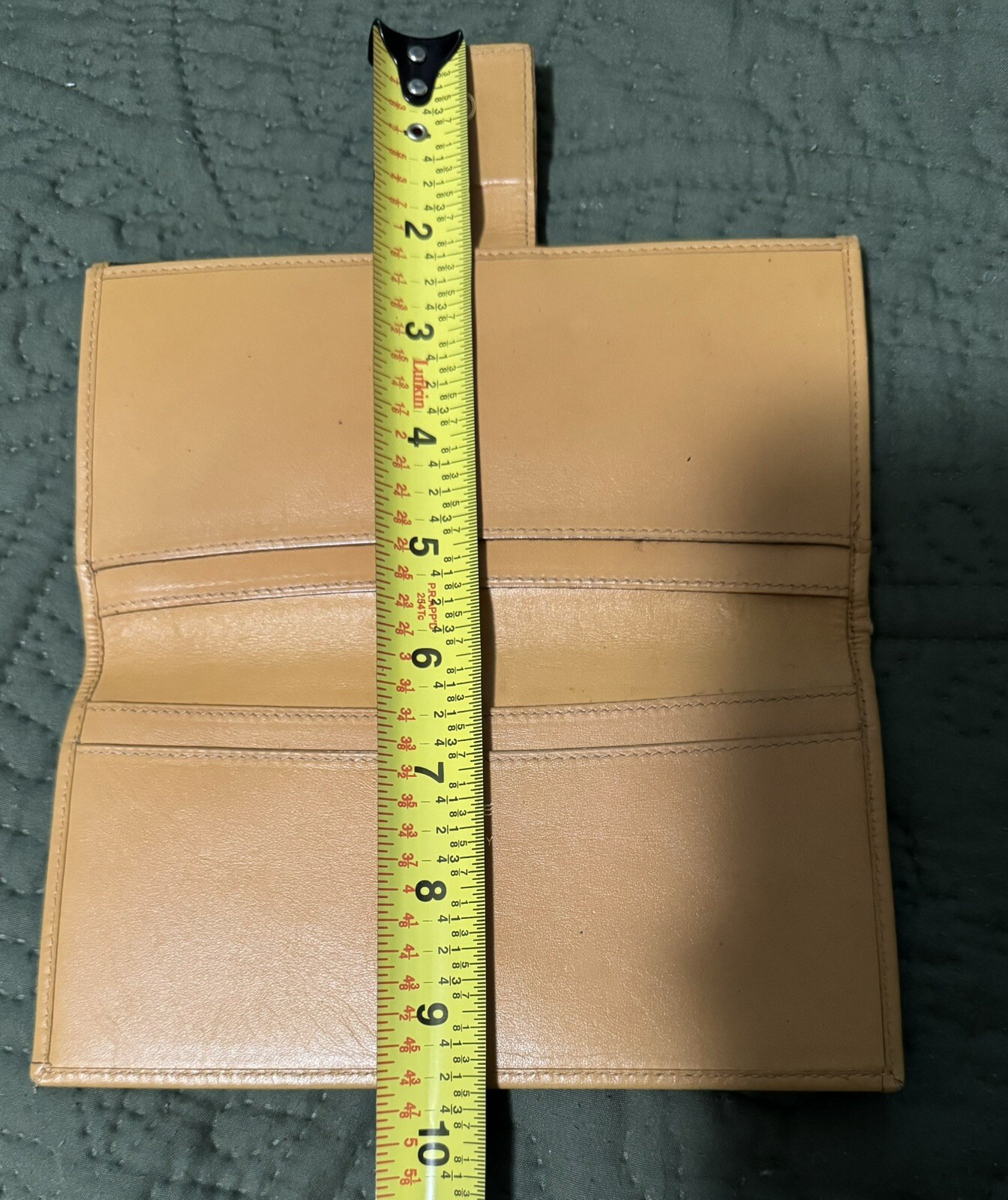 Authentic Celine Vintage Macadam  Checkbook Walle… - image 24