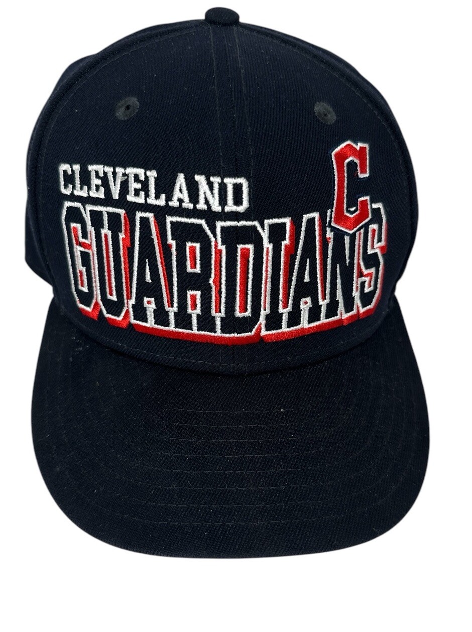 Cleveland Guardians New Era 9FIFTY Black Adjustable SnapBack Cap