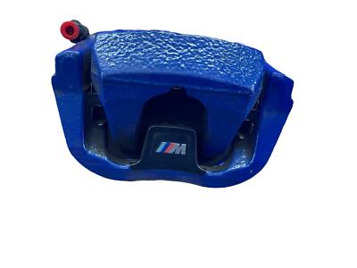 2017-2022 BMW M760I AWD 6.6L REAR LEFT M SPORT BRAKE CALIPER BLUE OEM