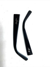 MAUI JIM PUNCHBOWL MJ219-03 BLACK ON BLUE TEMPLE ARM PARTS DT77