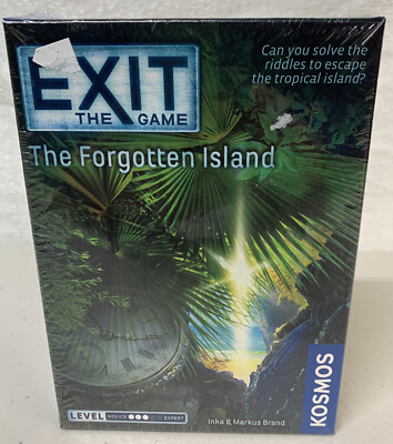 EXIT The Forgotten Island Game KOSMOS New Sealed U3