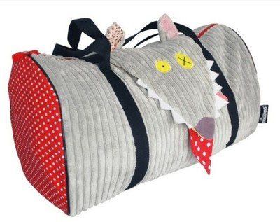 Les Deglingos Sac Voyage Pour Enfant Bigbos Le Loup Sac Week End 48 28 Ebay
