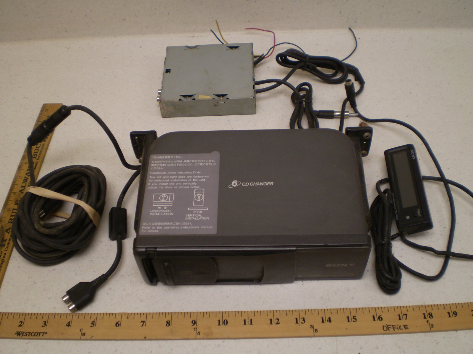 未使用 SONY 6連奏CDチェンジャー ディスクマガジン XA-T6 6個 未使用