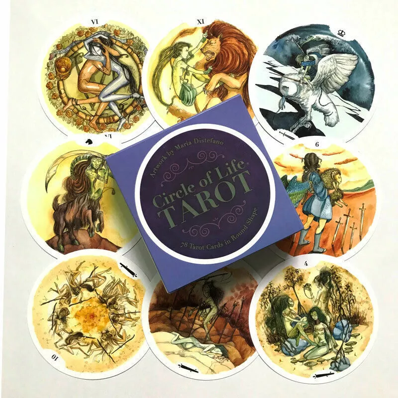 Circle Of Life Tarot: A 78 Cards Deck English Fortune Circle Of Life Tarot: A 78 Cards Deck English Fortune
