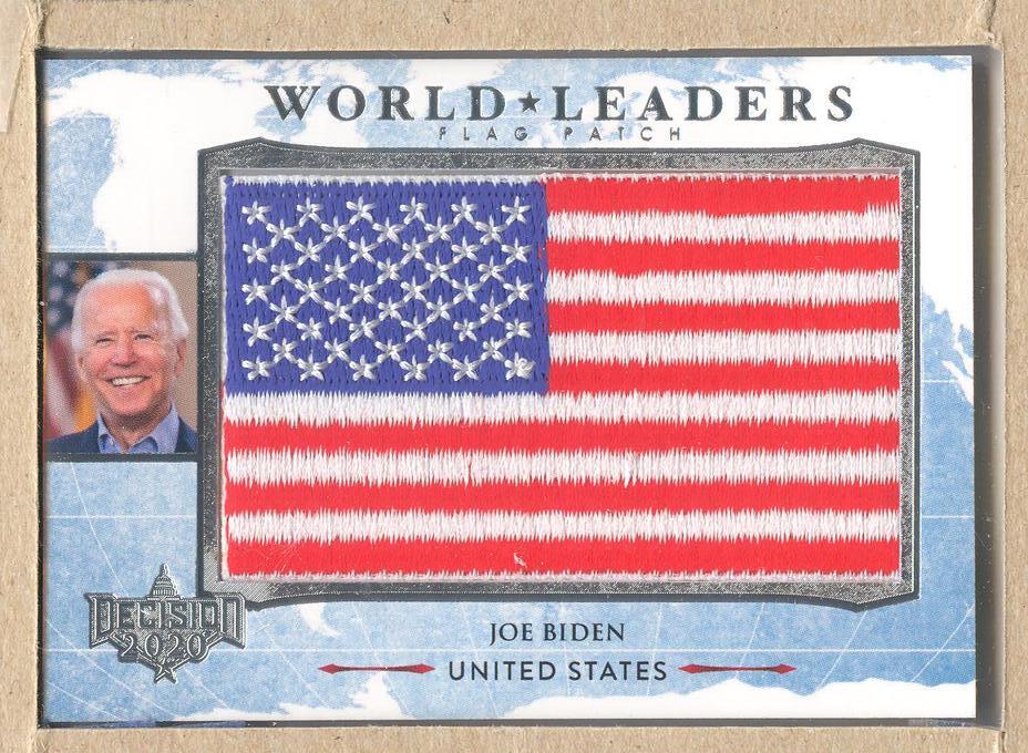 安倍晋三 WORLD LEADERS FLAG PATCH CARD 2016 Amazon.co.jp