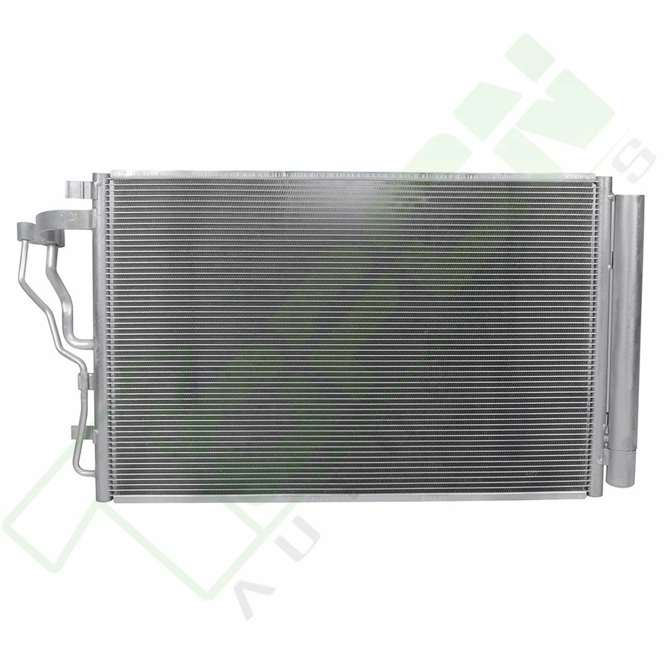 Aluminum AC Condenser Fit 4519 For 2014-2016 Hyundai Elantra 2015-2018 Kia Forte Foto 4 de 4
