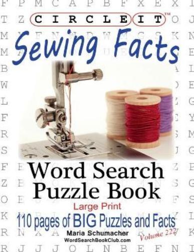 Thumbnail - Maria Schumacher Circle It, Sewing Facts, Word Search, Puzzle Book