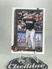 COBY MAYO 2025 Topps Series One Base Rookie Card (RC) #20 Baltimore Orioles