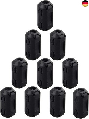 10 Stück 3 mm Innen Durchmesser Wechselrahmen Ferrit Ring Core