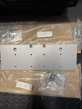Dormakaba -Dorma DP89 Drop Plate Incl. Hardware 689 Aluminum (Powder Coated)