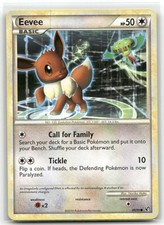 2010 eevee pokemon card Pokmon 48/90 Undaunted Regular Pokmon Hit Points60 HP Form Eevee - XY - Furious