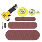 1/2/3 Inch Mini Air Sander Air Powered For Auto Body Work Small Orbital Sander