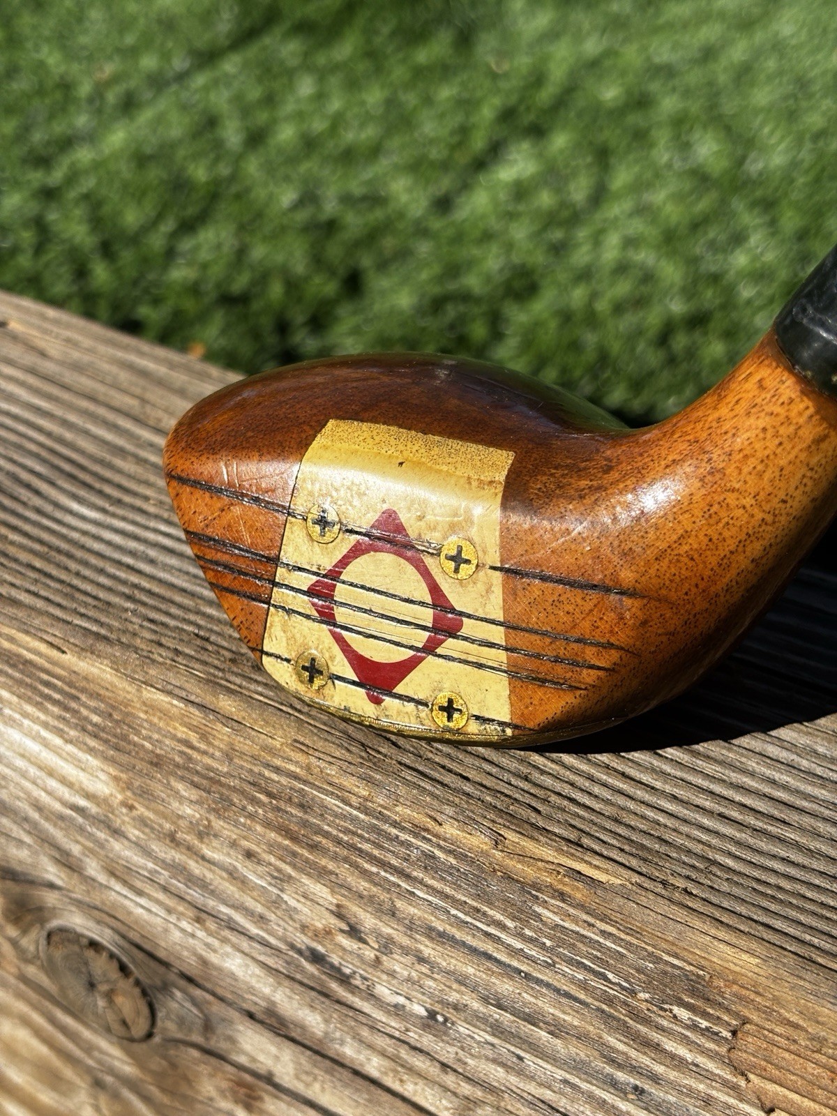 как выглядит Vintage Macgregor 060W 5 Persimmon Wood Registered Original Steel Shaft/Grip фото
