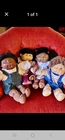 (Rare) Lot of 4 Vintage Cabbage Patch Kids Dolls – Coleco 1980s Soft Body