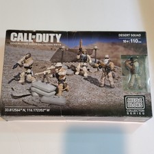 Mega Bloks Call of Duty Desert Squad CNG76 Juego de bloques entrelazados 110 piezas