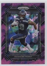 2022 Panini Prizm Purple Ice Prizm 72/225 Rashaad Penny #255 1o4j