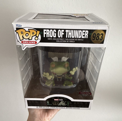 Funko Pop! Deluxe Marvel Frog of Thunder Vinylfigur Box Nr. 983 Special Edition