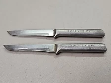 2x Stainless Steel Funk's G Hybrids Kitchen Knives