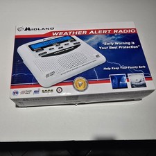 Midland WR-120 Emergency Weather Alert Radio with Alarm Clock NEW in Open Box