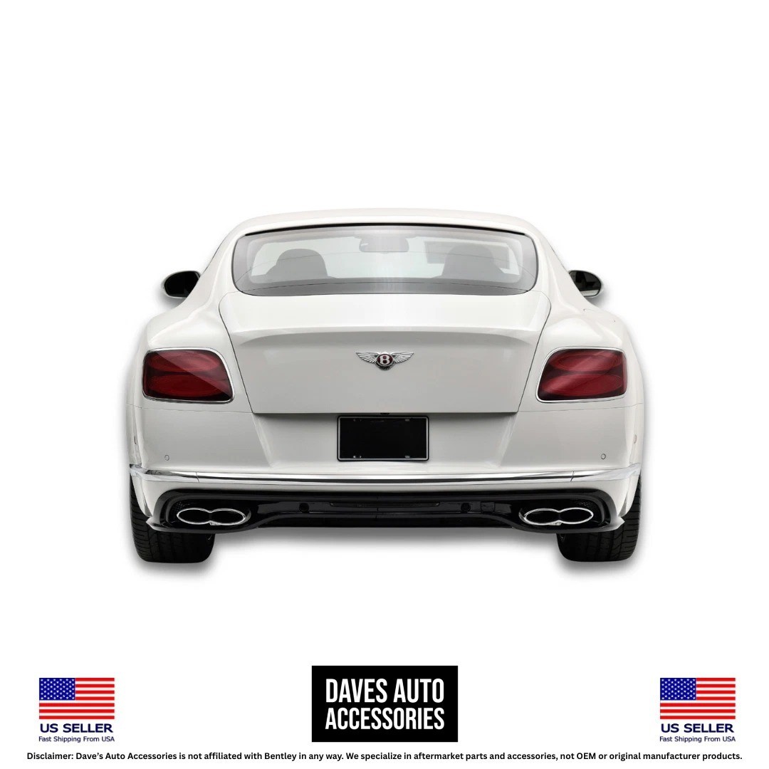 Bentley Continental GT 2016–18 Rear Bumper Diffuser Replacement