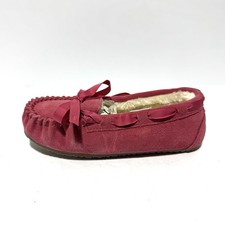 Minnetonka Girls Cassie Moccasin Slippers Size 1 M Big Kid