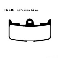 Bremsbelag EBC EPFA345HH Vorne FüR Buell XB9S 1000 Ie Lightning Bj. 2003-2004