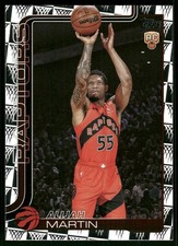 2025-26 Topps #240 Alijah Martin Season Tip Off Toronto Raptors Rookie