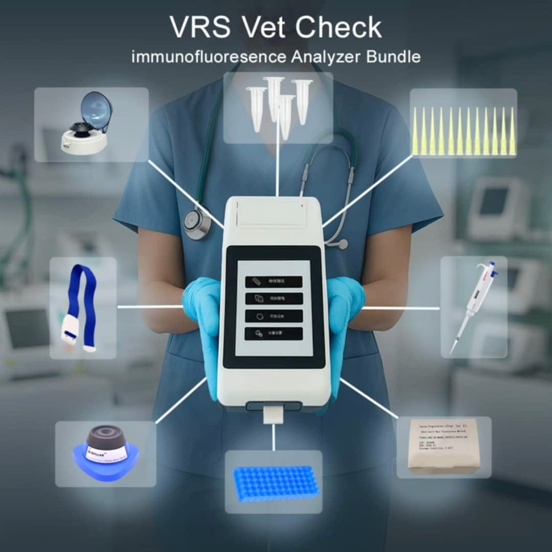 VRS Vet Check Canine Progesterone Analyzer Bundle