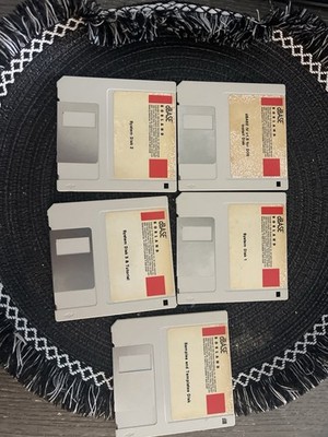 Borland dBASE IV for DOS 3.5  Floppy Disk Set Complete Vintage Database Software