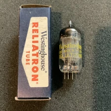 NOS Westinghouse 12AX7 ECC83 Tube 17mm Plates O-Get 12AX7A B339 7025 D