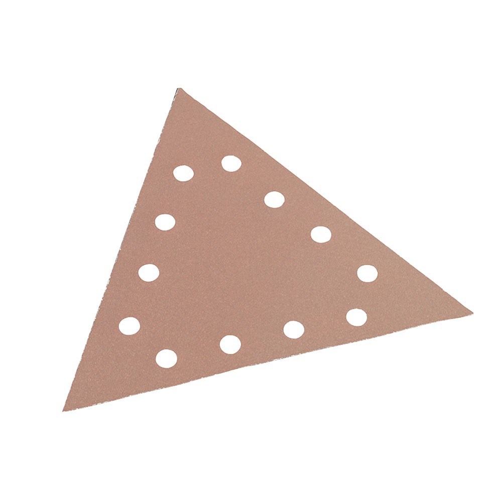 Flex Power Tools Sanding Paper Hook & Loop Triangle 100 Grit Pk 25