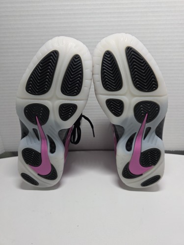 Nike Little Posite Foamposite Shoes Kids size 4.5y Polarized Pink DX1947-600 - Picture 7 of 9