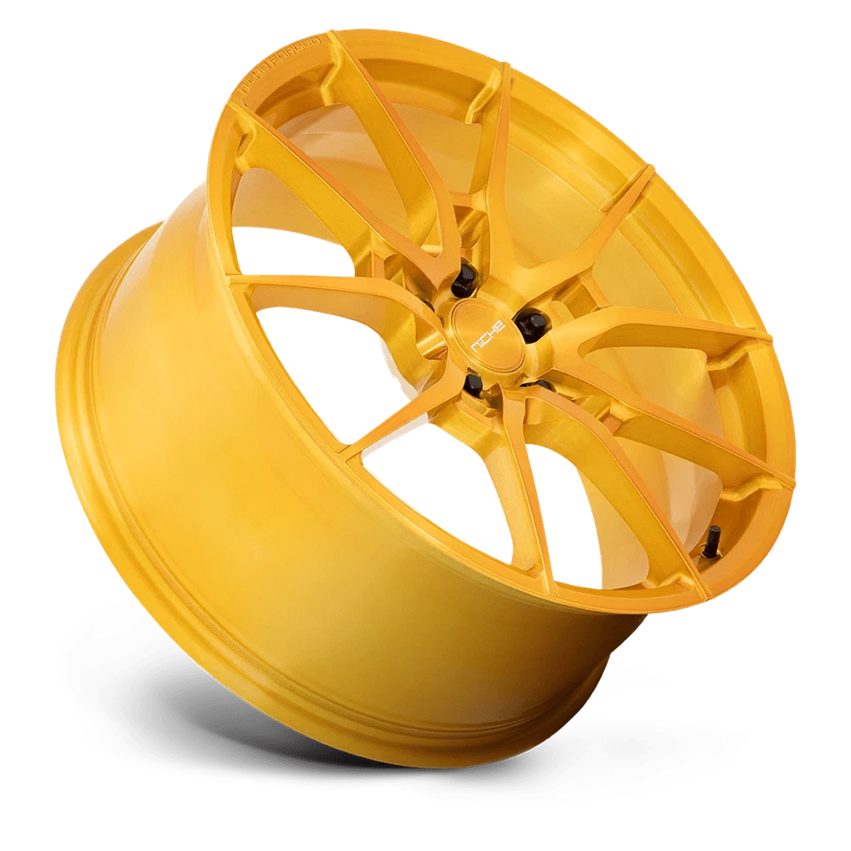 Кованое колесо 20x10 Niche T112 Kanan Brushed Candy Gold 5x115 (20 мм) - Изображение 2 из 4