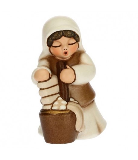Bianco Lavandaia Presepe Classico - Immagine 3