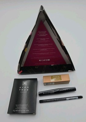 Avon A Gift Box Set Includes: Power Serum, Mascara, 8-in-1 Eyeshadow, Eye Liner
