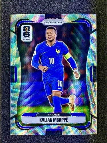Kylian Mbappe 2026 Panini Prizm FIFA World Cup Wave Prizm #40 France