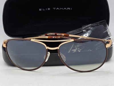 NEW Elie Tahari Women s EL236 Metal UV Protective Aviator Sunglasses - 62-17 129