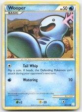 Wooper 88/123 HeartGold SoulSilver Pokemon TCG MP on eBay