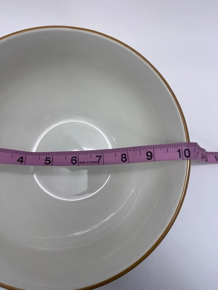 Vintage Lang Loza Susan Winget "La Noche Antes de Navidad" Grande 10"" Cuenco Foto 4 de 4