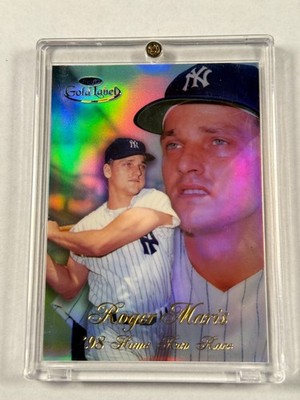1998 Topps Gold Label - Home Run Race Roger Maris #HR1 Black Label