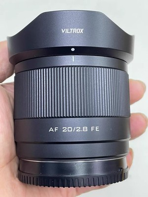 Viltrox 20mm F2.8 Wide-Angle AF Full Frame Lens for Sony E-Mount Cameras
