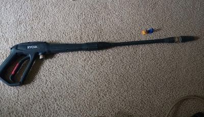 #ad Ryobi Pressure Washer Trigger Handle Gun with Tips $36.99