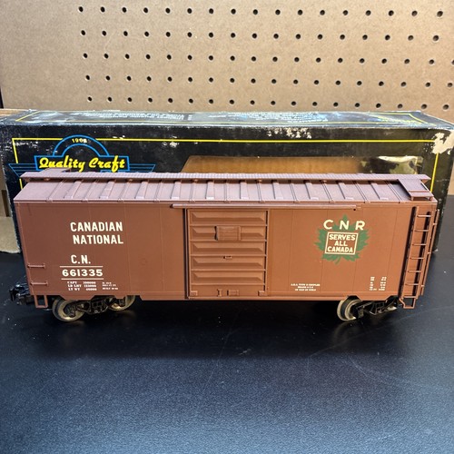 Vagón de caja de tren marrón Weaver Canadian National CNR #661335 | Zustand: Used