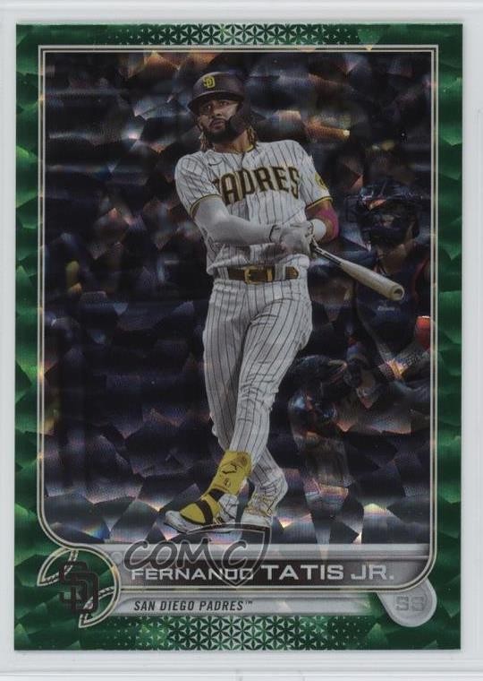2022 Topps Series 1 Green Foil 77/499 Fernando Tatis Jr #100