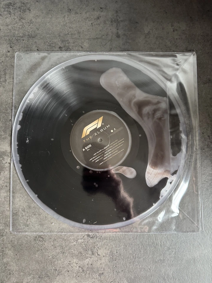 F1 The Album 2025 Soundtrack Limited Edition Oil Filled Vinyl LP - In Hand - Image 2 of 4