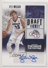 2016 Contenders Draft Picks College Ticket Blue Foil Kyle Wiltjer #165 Auto 0u4