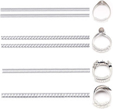Ring Size Adjuster for Loose Ring Clear Silicone Ring Guard for Women Men Four D