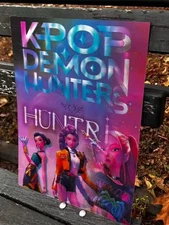 3D Motion Effect Lenticular Art Poster-K-POP DEMON HUNTERS Anime Home Decor Gift