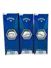 Callaway ERC Soft Golf Balls Triple Track New 3 Sleeves 9 Balls Graphene Core